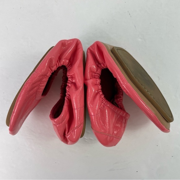 GAP Pink Foldable Ballet Flats Purse Shoes Travel Shoes - Picture 9 of 11